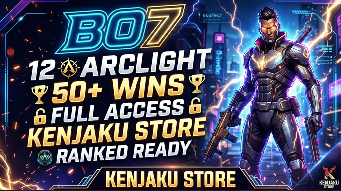 BO7 | 12 Arclight | Ranked Ready| 50 Wins | Prestige 1 | 156 Camos | Level 55 | Operators | Linkable PS, Xbox, Battle.net, Steam