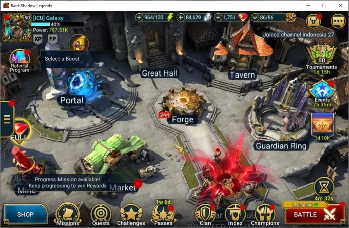 Lv50 797K Power|1 Mythical (Galathir)|24 Legendary (Venus,Rathalos,Deathknight,Ninja,Xenomorph,Wukong,Etc)|Plarium|(RSL1263)