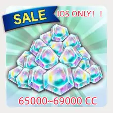[IOS ONLY][Global][65000~69000 CC]+[0~3 LF Random]+[4000+ENE]+[600+Erasers]-Level140+BandaiID -Instant Delivery,no need to wait!