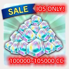  [IOS ONLY][Global][100000~105000 CC]+[3~12 LF]+[5000+ENE]+[999+Erasers]-Level150+BandaiID -Instant Delivery,no need to wait!