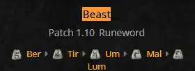 (ladder s14) Beast