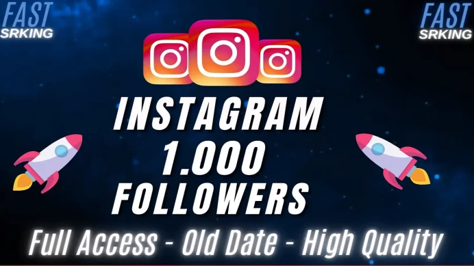 1,000 Insta Followers Account / Old Date & High-Quality