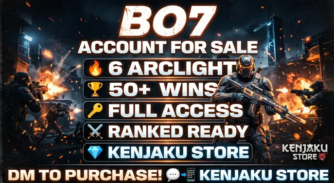 BO7 | 6 Arclight  | Ranked Ready| 50 Wins | Prestige 1 | 100+ Total Camos  | Operators | Linkable PS, Xbox, Battle.net, Steam