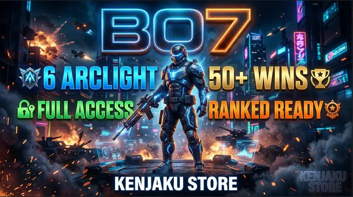 BO7 | 6 Arclight  | Ranked Ready| 50 Wins | Prestige 1 | 100+ Total Camos  | Operators | Linkable PS, Xbox, Battle.net, Steam