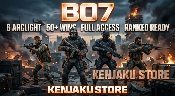 BO7 | 6 Arclight | Ranked Ready| 50 Wins | Prestige 1 | 100+ Total Camos | Operators | Linkable PS, Xbox, Battle.net, Steam