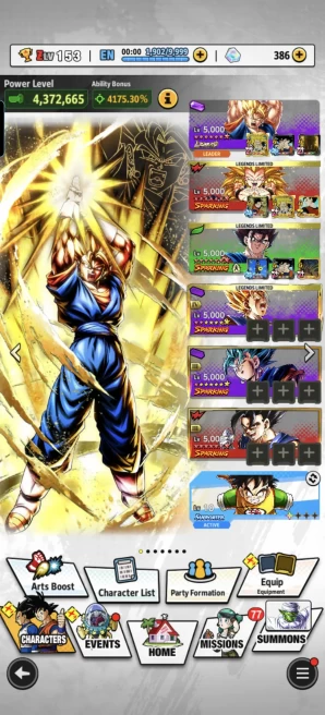 D960-IOS+Android-LR Super Vegito Full Red Star+Vegito Green Full Red Star+Gotenks Full Red Star+Good Equi+Nice Team+Demon King+Baby 2+SS2 Goku