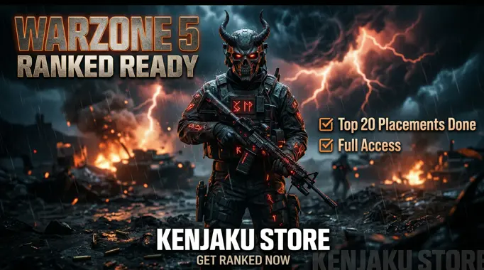 Warzone | Rank Ready | 20 PLACEMENT | FULL ACCESS | FAST DELIVERY | RANDOM LEVEL 