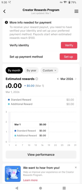 [GERMANY] Fully Monetized Creator Rewards Program Account – 14K Real Followers & 500K Likes | Instant Earnings, Full Access & Good Standing