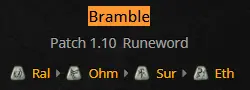 (ladder s14) Bramble