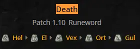 (ladder s14) Death