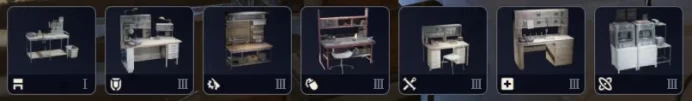 All workbenches 1-3 lvl Special offer 