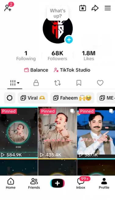 Instanly Delivery/ 68K Followers+1.8M Likes Account/ Full Access