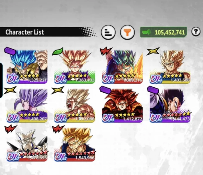 D963-IOS+Android-10 UL(SS Goku+SS2 Gohan+Vegito+Gogeta+SS4 Gogeta+Majin+Beast Gohan)+Vip Equipment+Good Team Fusion+Team Gohan+Broly+Gotenks