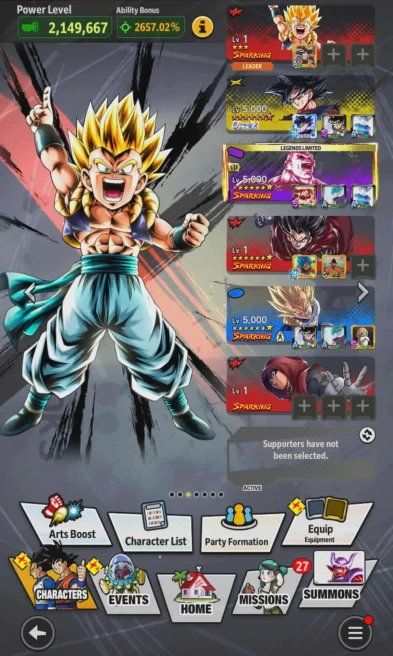 M16-IOS+Android-UL Goku Uis Full Red Star+Equipment+Jiren Zenkai+God Goku+Goku and Frieza+Soul+Event Farm CC