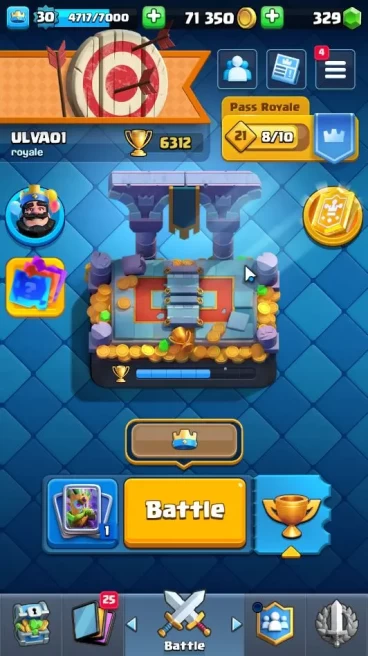 Lv 30|Trophy 6312|KTL 11|Limited Skin|Card 114|1 HERO 4 EVO 2 Champ 20 Legendary 33 Epic 30 Rare 29 Common|TakeEmail(CR1557)