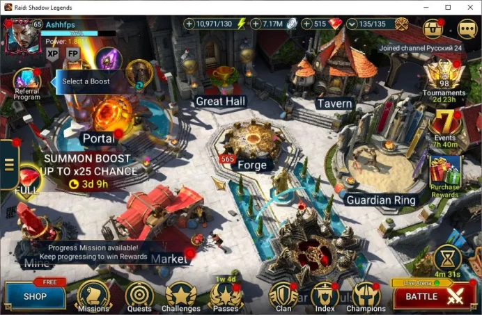 Lv65 1,8M Power|2 Mythical (Siegfrund,H Lazarius)|42 Legendary (Alice,Wukong,Duchess,Riho,Arbiter,Ninja,Etc)|Plarium|(RSL1265)