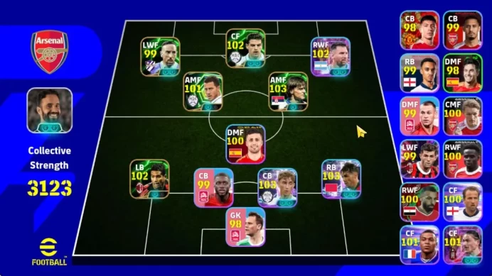 Mobile|Bullet Header(Darwin Nunez),Momentum Dribbling(Brahim Diaz),Phenom Pass(Eden Hazard),Etc|TakeEmail (EF1395)