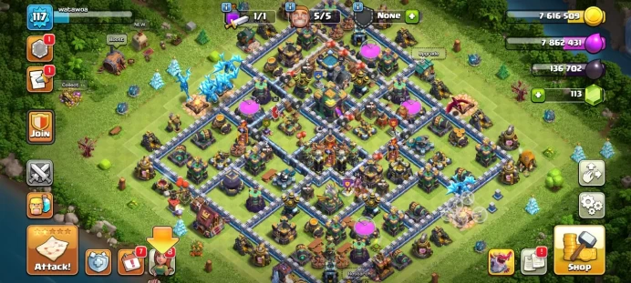 Town hall 14 Xp 117, free change name,C5644