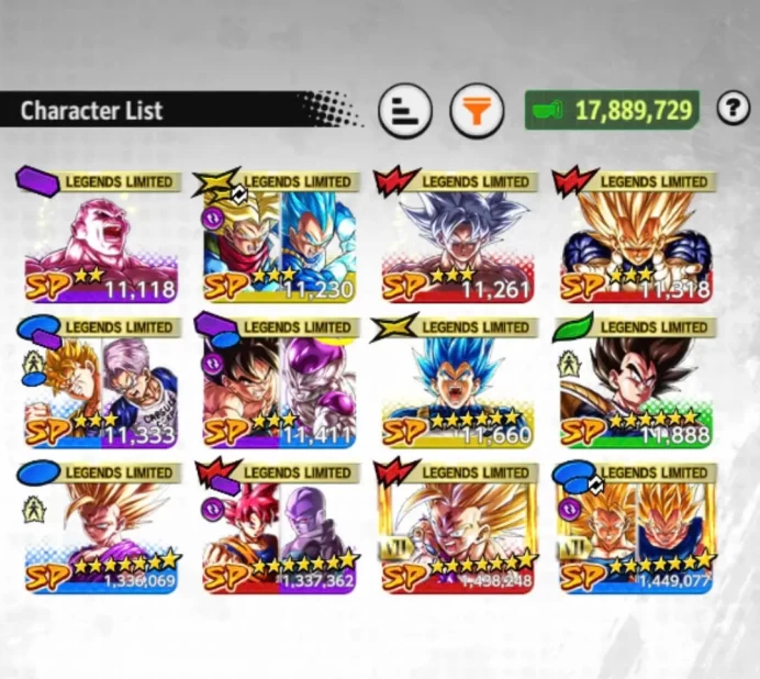 M19-IOS+Android-3 UL Goku Uis Red Star+Nice Team+12 Legends+Good Equipment+Goku&Hit+SS2 Gohan+Vegeta Saga+Trunks&Gohan+SS3 Goku&Vegeta Zenkai