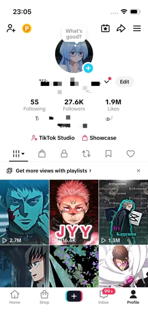 Instanly Delivery/ 27KReal Followers+1.9M Real Likes/ Tiktok Shop For Creator/ Live Stream/ Full Access