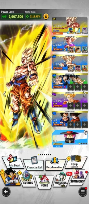 M24-IOS+Android-UL SS Goku Full Red Star+10 Legends Limited+New SS2 Gohan+Goku Yelow+Gotenks+Namek Goku+Soul+Event Farm CC
