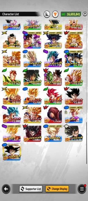 M24-IOS+Android-UL SS Goku Full Red Star+10 Legends Limited+New SS2 Gohan+Goku Yelow+Gotenks+Namek Goku+Soul+Event Farm CC