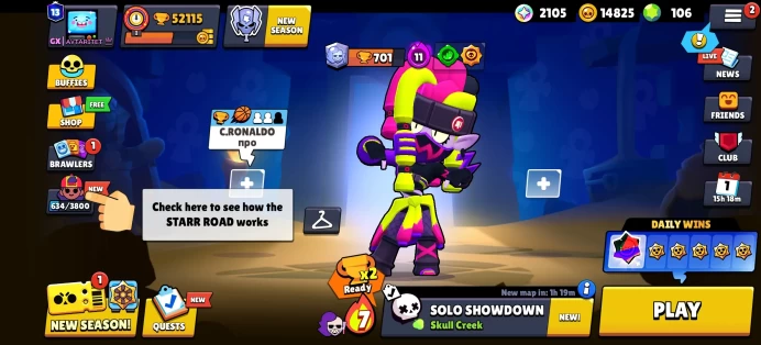 [Code 9448] Level 170 / 52k Trophy + 226 Skins / Very Cheap