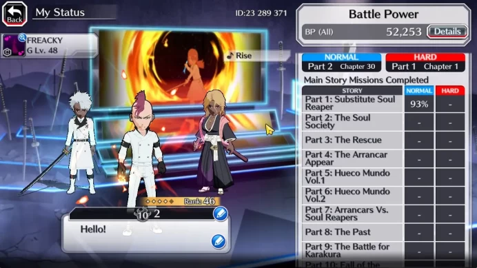 [GLOBAL]6K Orbs+Fresh All Story|TYBW26[BazzB,Jugram],TYBW25 Toshiro,TYBW24 Isshin,Renewd Ichigo,Etc|CE ON|Klab ID(BBS2402)
