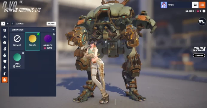 4080 LEGACY COMPETITIVE POINTS / 1 Golden Weapons Amount / Overwatch 2 / Full Mail Access / see the picture / Please Read Description / hekd8