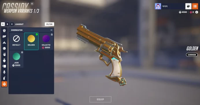 4080 LEGACY COMPETITIVE POINTS / 1 Golden Weapons Amount / Overwatch 2 / Full Mail Access / see the picture / Please Read Description / hekd8