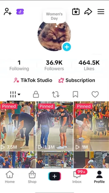 Instanly Delivery/ Monetized 36K Real Followers+464K Real Likes Account/ Creator Rewards Program Activated/ Full Access