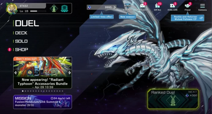 ST432-Premium Starter-33.000Gems+1280CP UR (If All UR dismantled) Konami and Steam Ready