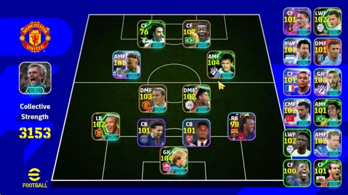 Mobile|BigTime Pele Phenom Finish-Pass,KDBruyne Phenom Pass,NeymarJr Blitz Curler,Darw Nunez Bullet Header,Etc|TakeEmail(EF1402)