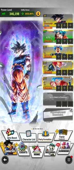M27-IOS+Android-UL Goku Uis Full Red Star+LL Vegeta Red Star+Goku and Frieza+Soul+Event Farm CC