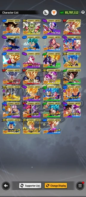 M30-IOS+Android-UL Goku Uis Red Star+27 Legends+Good Equipment+Nice Team+SS2 Gohan 11 Red Star+SS Gohan Zenkai+Goku&Hit+Trunks&Gohan+Vegeta Saga