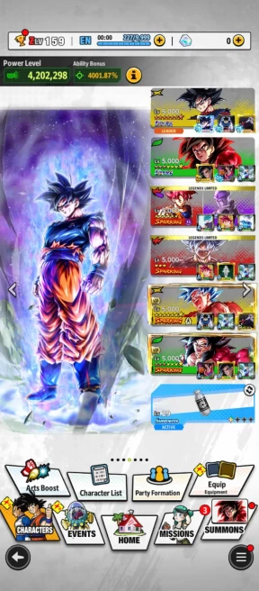 M31-IOS+Android-4 UL(SS4 Goku+Goku Uis Full Red Star)+24 Legends+Equipment+Goku&Hit+Vegito Green+Namek Goku+Goku Yellow+Cabba+God Goku