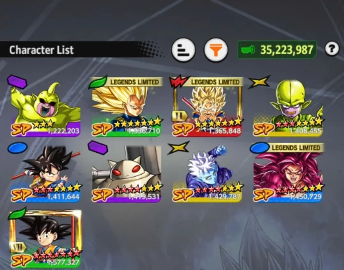 T27-IOS+Android-Good Team Daima+UL SS2 Gohan+Good Equipment+SS4 Goku+Goku Mini Zenkai+SS3 Vegeta+God Goku Zenkai+Zamasu Red+Cell Zenkai