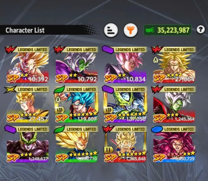 T27-IOS+Android-Good Team Daima+UL SS2 Gohan+Good Equipment+SS4 Goku+Goku Mini Zenkai+SS3 Vegeta+God Goku Zenkai+Zamasu Red+Cell Zenkai