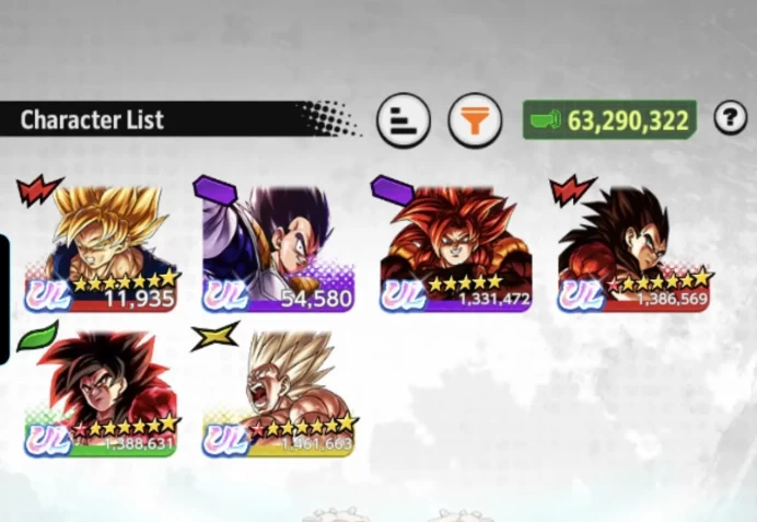 D965-IOS+Android-LR Super Vegito+6 UL(SS4 Goku+SS4 Vegeta+SS4 Gogeta+SS Goku)+43 Legends Limited+Good Equipment+Good Team+SS2 Gohan+Piccolo