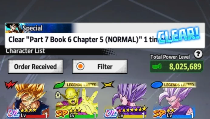 B20-Android-UL Beast Gohan Red Star+10.500 Chrono Crytal+Event Fram CC