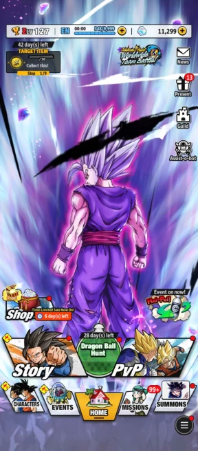 B23-Android-UL Beast Gohan Red Star+11.300 Chrono Crytal+Event Fram CC