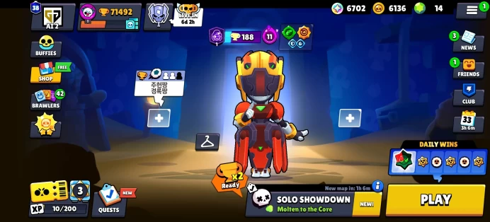[Code 9472] Level 272 / 71k Trophy + 299 Skins /Highest Rank Legendary / Very Cheap