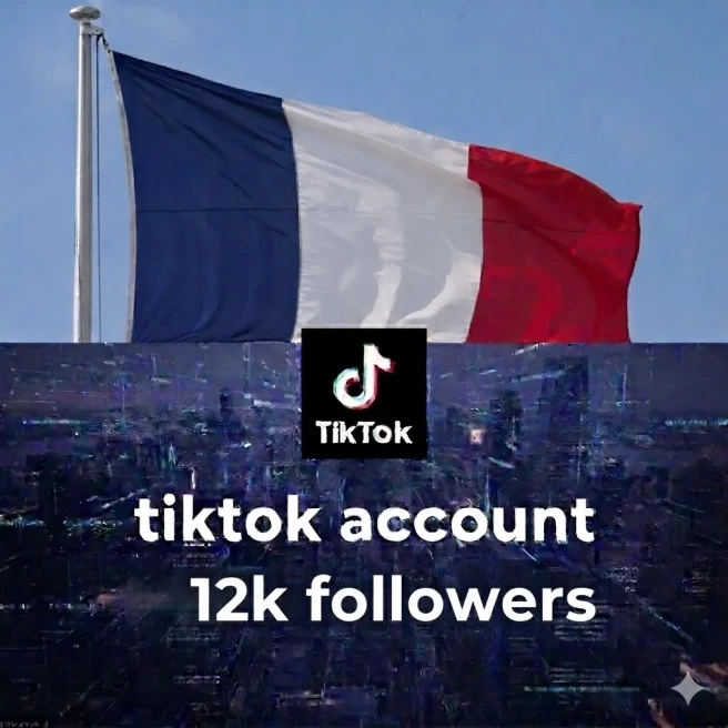 FR France| Account | TikTok Account 12k Real Followers 45.4k Likes Full access +Live Access