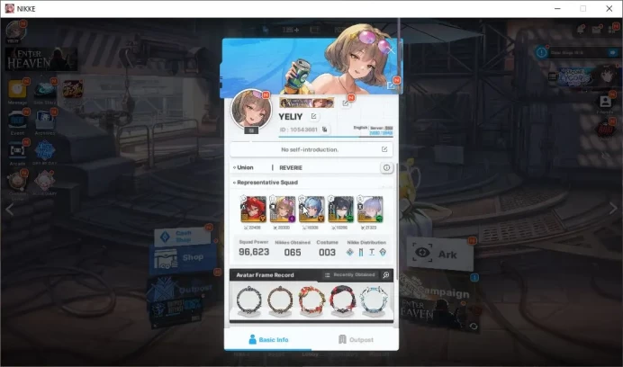 SEA|46 SSR|Sync LV 160|Rapi:Red Hood,Little Mermaid,Nayuta,Privaty,Moran,Naga,Alice,Rouge,Etc|Power 96K|LogInfinite|CheckSS(GOV940)