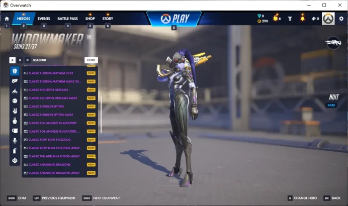 2018 PACIFIC ALL STARS / Snow Angel / OVERWATCH LEAGUE WHITE / Full Mail Access / see the picture / Please Read Description / btseo