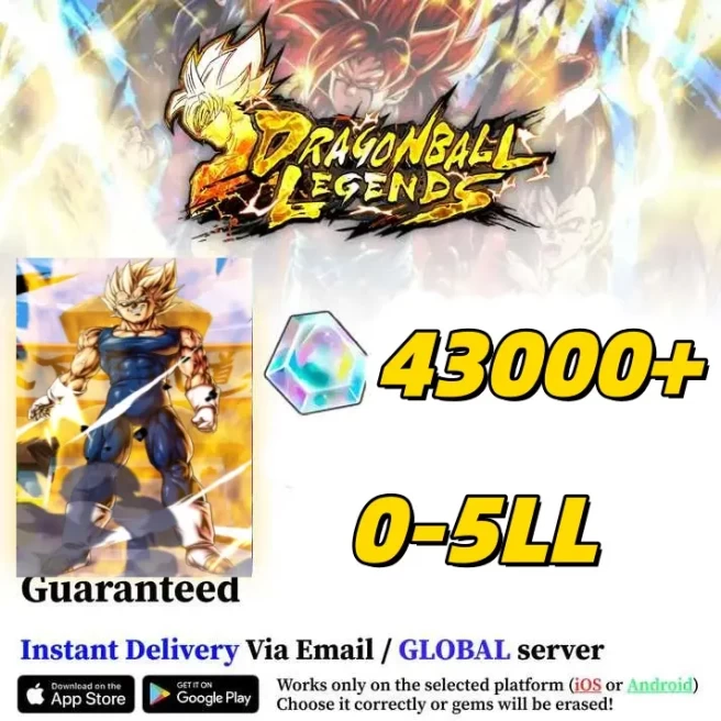 Global[IOS only]Majin Vegeta +43000Chrono Crystal +0-5LL| The plot has been completed |Dragon Ball Legend