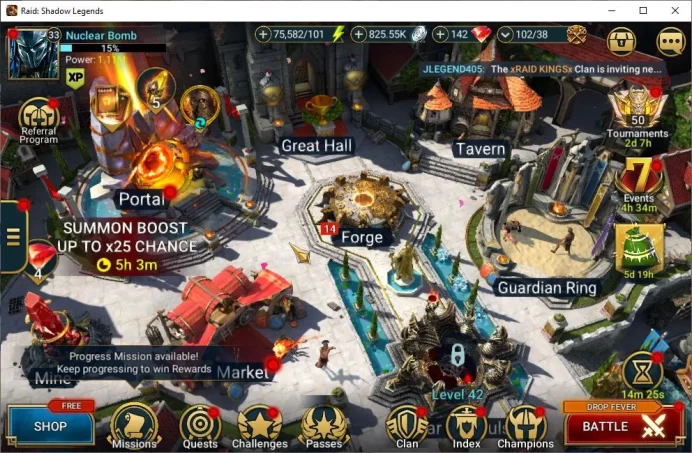 Lv33 1,1M Power|1 Mythical(Siegfrund)|24 Legendary (Ninja,Alice,Wukong,Xenomorph,Rathalos,Ezio,Etc)|75K Energy|Plarium|(RSL1274)