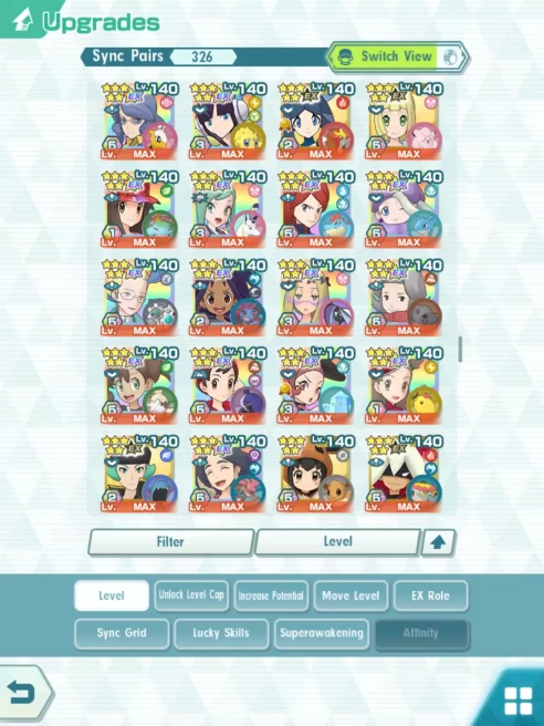 POM54 | END GAME ACCOUNT - [Androi - IOS]  - 326 Sync Pairs - 546 Total Medals -  4 ASH - Sygna Suit Red & Pikachu - Red( Anniversary 2025 ) & C