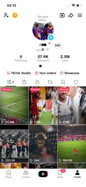 Instanly Delivery/ 57K Real Followers+2.5M Real Likes/ Tiktok Shop For Creator/ Live Stream/ Full Access
