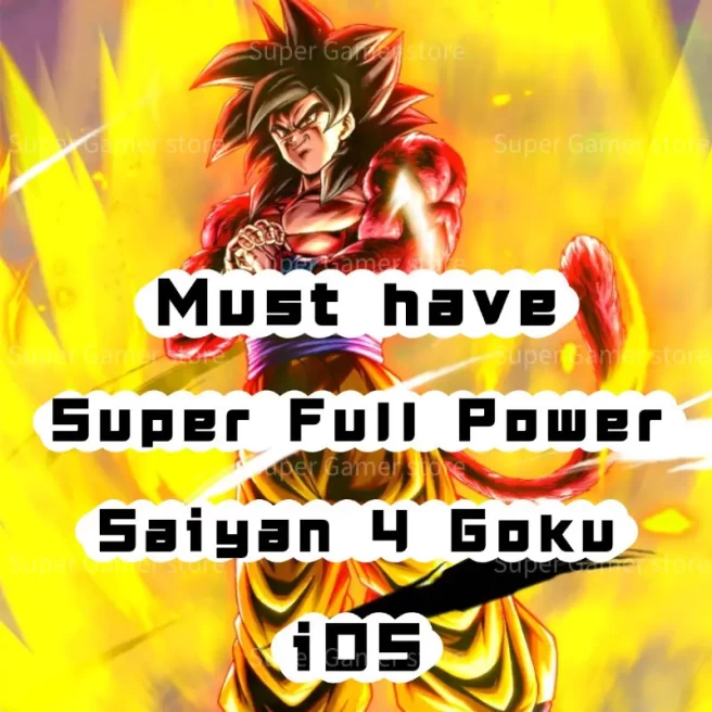[iOS]UL Super Full Power Saiyan4 Goku[green]+45000-50000CC+0~5LL[Global]Auto delivery[BNID Login]